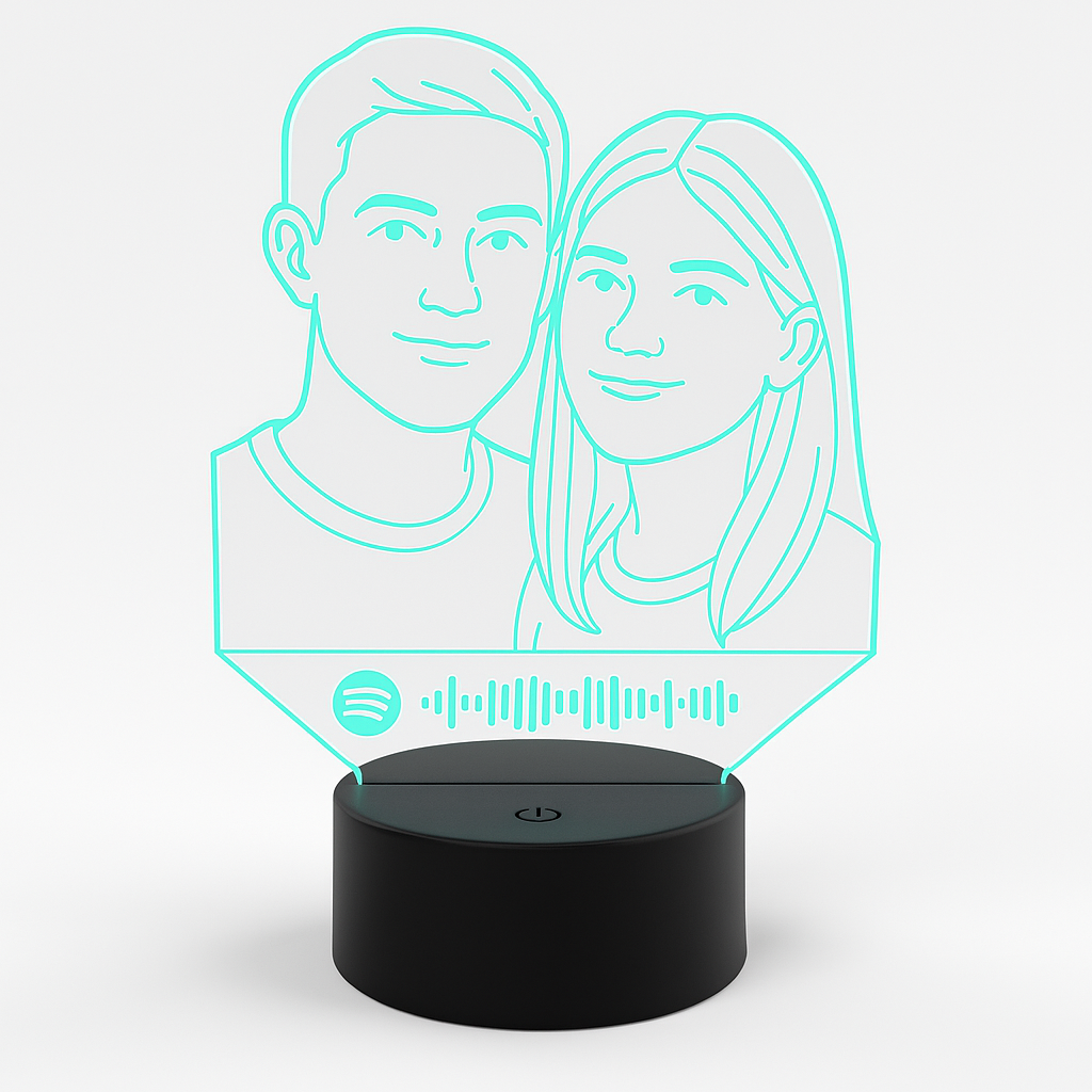 Lampara led personalizada