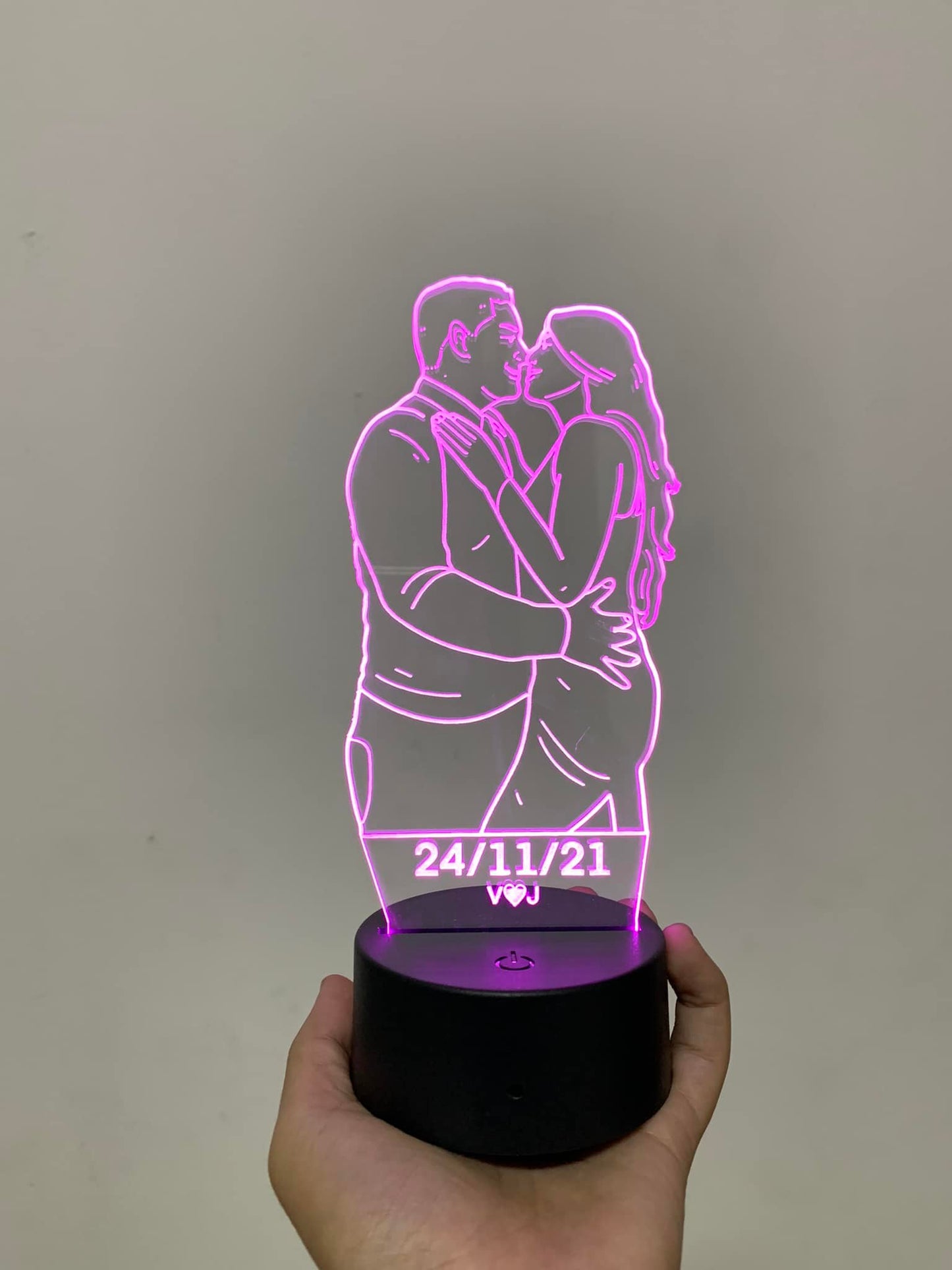Lampara led personalizada